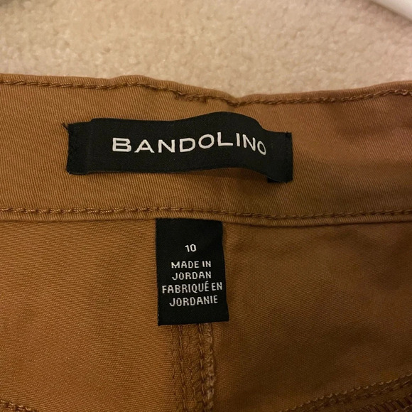 Bandolino straight leg denim jeans-10 NWT - Picture 9 of 11